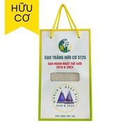 Gạo ST25 Organic hộp 2kg - hàng chính hãng Ông Cua