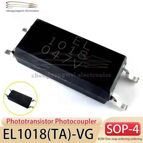 20PCS EL1018 (TA) - VG EL 1018 EL1018 (TA) 1018 SOP-4 Optocoupler Phototransistor Chip Optocoupler
