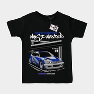 KARIMAKE Distro T Shirt for Boys Girls BMW E46 GTR NFS MOST WANTED