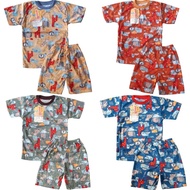 HP CP PP Printing Suit T-shirt Shorts Boys Girls Velvet Libby Boys Girls Ages 2 3 4 Years