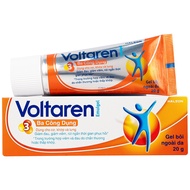 Voltaren Emulgel Gel 1% reduces symptoms of pain and inflammation in the spot (20g tube)