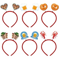 YT YT1 6 Peças Decorações De Festa De Munique Tiaras Adereços Fotográficos Atmosfera Oktoberfest Ves