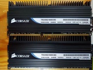 Corsair RAM DDR3 2G X 2 destop 連散熱器