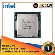 Intel Core I5-7500 3.4GHz LGA 1151 CPU Processor (Used/Refurbished)