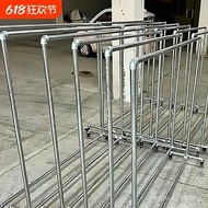 Clothes Rack Rod Galvanized Clothes Drying Floor Hanger Single Balcony Clothes Drying Rack Steel Pip