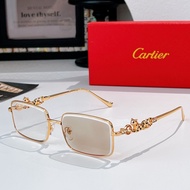 Cartier/Cartier 2025 New Style Trendy Men Women Couples Sunglasses Sunglasses Counter Style Titanium