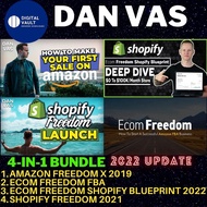 Dan Vas - 4 Course Bundle [Ecom Freedom FBA, Shopify Freedom, Amazon Freedom X, Shopify Blueprint 20