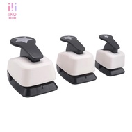 3 PCS Star Hole Punch, Star Punch, Star Paper Punch, White & Black Plastic+Metal Star Hole Puncher, 