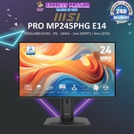 MSI PRO MP245PHG E14 23.8-inch IPS 1920 x 1080 (FHD) 144Hz 1ms (MPRT) / 4ms (GTG)