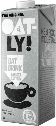 Oatly Oat Drink Barista Edition Chocolate 1L โอ๊ตลี่ นมข้าวโอ๊ต บาริสต้า 1ลิตร อย ไทย ราคาถูก goodmate sogood