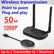 J49 5G Wireless HDMI Video Transmitter Receiver Extender TV Stick Adapter 4 To1 Switch For PS4 DVD Camera Laptop PC To TV Projector