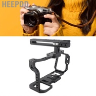 HEEPDD Aluminum Alloy Cold Shoe Mount Camera Cage Secure Lightweight Quick Release Design Mounts for