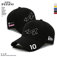 Alpine Racing Alpine F1 Racing Pierre Gasly No. 10 Shades Baseball Cap Tongue Hat Versatile for Men 