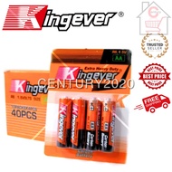 KINGEVER AA Battery Extra Heavy Duty R6 AA Battery 1.5V 10packs/box