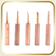 (COD) 5Pcs 900M-IS I 2C 3.2D K Pure Copper Iron Tip Soldering Tip Rework Station Welding Head BGA So