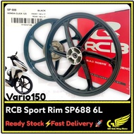 100% ORI RCB HONDA VARIO150 VARIO155 CLICK125i SP688 4HOLD F-140*17 R-140*17 (W/BEARING) SP 688 SPOR