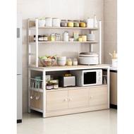 Kitchen Storage Shelf Shelf Cutting Station Cupboard Cupboard Storage Kitchen Racks Floor Multi-Laye