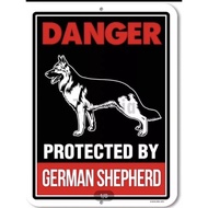 BEWARE OF DOG SIGN BOARD