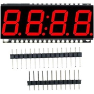 DONGKER HT16K33 LED Display Digital Tube,0.56in 4-Digit 7-Segment Clock Double Displays Dots Module 