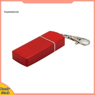 HUA  Portable Travel Pocket Slide Lid Ashtray Cigarette Ash Holder with Key Chain