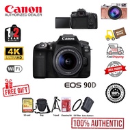 Canon 90D 18-135mm USM original + Extra battery original (3 years warranty)
