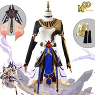 Genshin Impact Sumeru Cyno cosplay costume Cyno Set and wig Christmas Halloween costumes