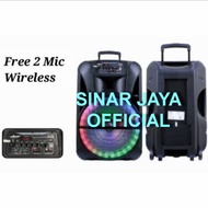 Active Speaker 15 Inch Portable DAT DT 1535 15 Inch Trolley DAT DT1535