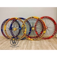 700c rim fixie wheelset fixie alloy sealed bearing