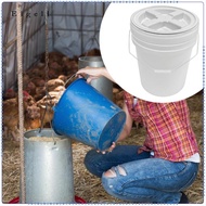 [Eigell] 18L Bucket Pail with Seal Lid Airtight Stackable Multipurpose Barrel Pail for
