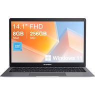 2024 New Laptop Computer, 8GB DDR4 RAM 256GB SSD, Intel Celeron J4005 Processor Up to 2.7GHz, 14 Inc