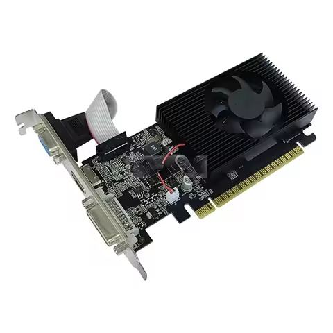 New GT730 4g 740 2G DDR3 small chassis bright computer graphics card 610 210 1G half height