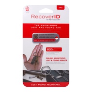 Keysmart RECOVERID - Anonymous Lost & Found Tag (Luggage Tag/Dog Tag/Pet Tag)