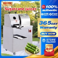 ZZUOM Commercial stainless steel vertical electric juicer, sugarcane juicer, sugarcane extractor