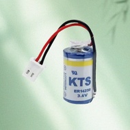 Original KTS ER14250 3.6V Delta Programming DVP-32EH/40EH/80EH Series PLC Lithium Battery New Origin
