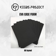 Eva Case foam for 68, 84, 87 | PCB foam | sound dampening foam |All compatible Keyboard