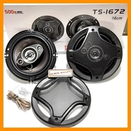 SALON SPEAKER SUBWOOFER MOBIL 6 INCH HI FI 500W 2PCS DAUN SEPIKER SON - DerilStore5