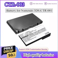 5000mAh Game Console Battery for Nintendo 3DS CTR-001 N3DS MIN-CTR-001 CTR-003 C/CTR-A-AB CTR003XL R