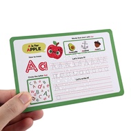 8.31-Letter Writing Card Alphabet Tracing Card Rewritable Thickened English Letter Card