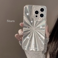 Ốp lưng iPhone lấp lánh ánh sao kiểu cực quang cho iPhone 16 Pro Max 15 14 13 12 11