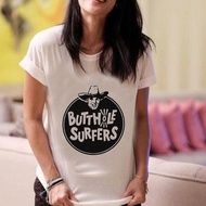 Casual Unisex Tshirt Logo Butthole Surfers Tshirt Material 100% Cotton White | Short Sleeves & Long 