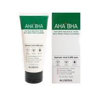 AHA BHA Rice Bran Foam Cleanser 180ml