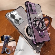 Casing vivo V25 5G V25E V25 Pro 5G Y35 4G 2022 Aesthetic New Design Phone Case Bracket Silicone TPU 