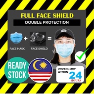 📣 FACE SHIELD Premium 📣 Malaysia Stock【ALA CARTE 】Anti Fog Shield 100% Pelindung Muka Adult Face Shield