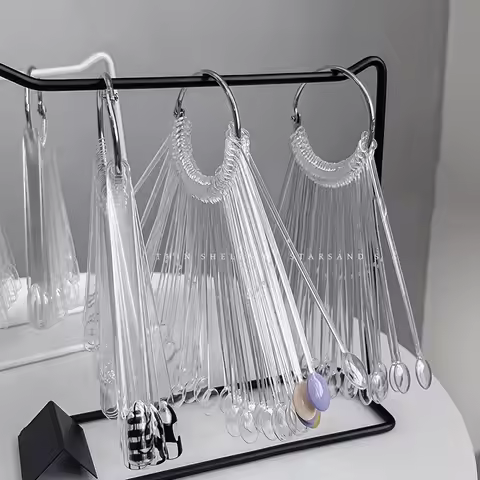 New Nail Photography Accessories Exhibitor Nails Polish Tips Color Chart Nail Display Tips Nail Swat