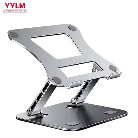 Phone Tablet Stand Adjustable Aluminum Alloy laptop Tablet up to 17 "Laptop Portable Folding stand C