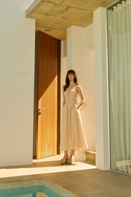 TRIKUL - Como Dress เดรสคล้องคอยาว