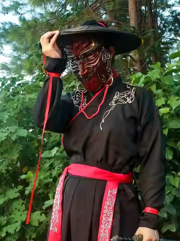 Bad Person Cos Face Wear Li Xingyun Handsome Mask Cosplay Props Resin Crafts Adult Role-playing Hall
