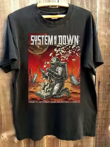 System Of A Down Chicago IL 2026 Gig Poster August 31 September 1 shirt
