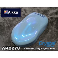 AIKKA SPECIAL COLOUR EFFECT AK2278 PHANTOM GREY CRYSTAL BLUE / CAT KERETA 2K