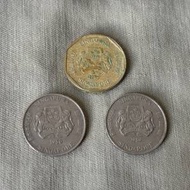 新加坡 1986 及 89年硬幣
